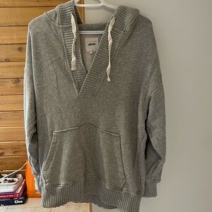 Aerie Oversized Grey Hoodie
